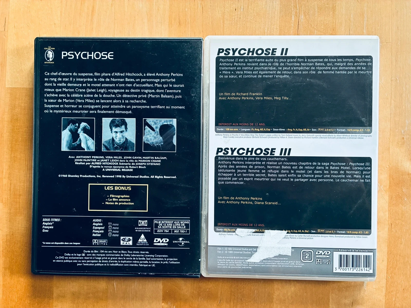 Trilogie DVD Psicosis. – photo 3